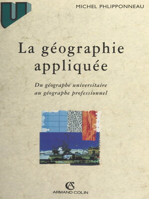 cover image of La géographie appliquée
